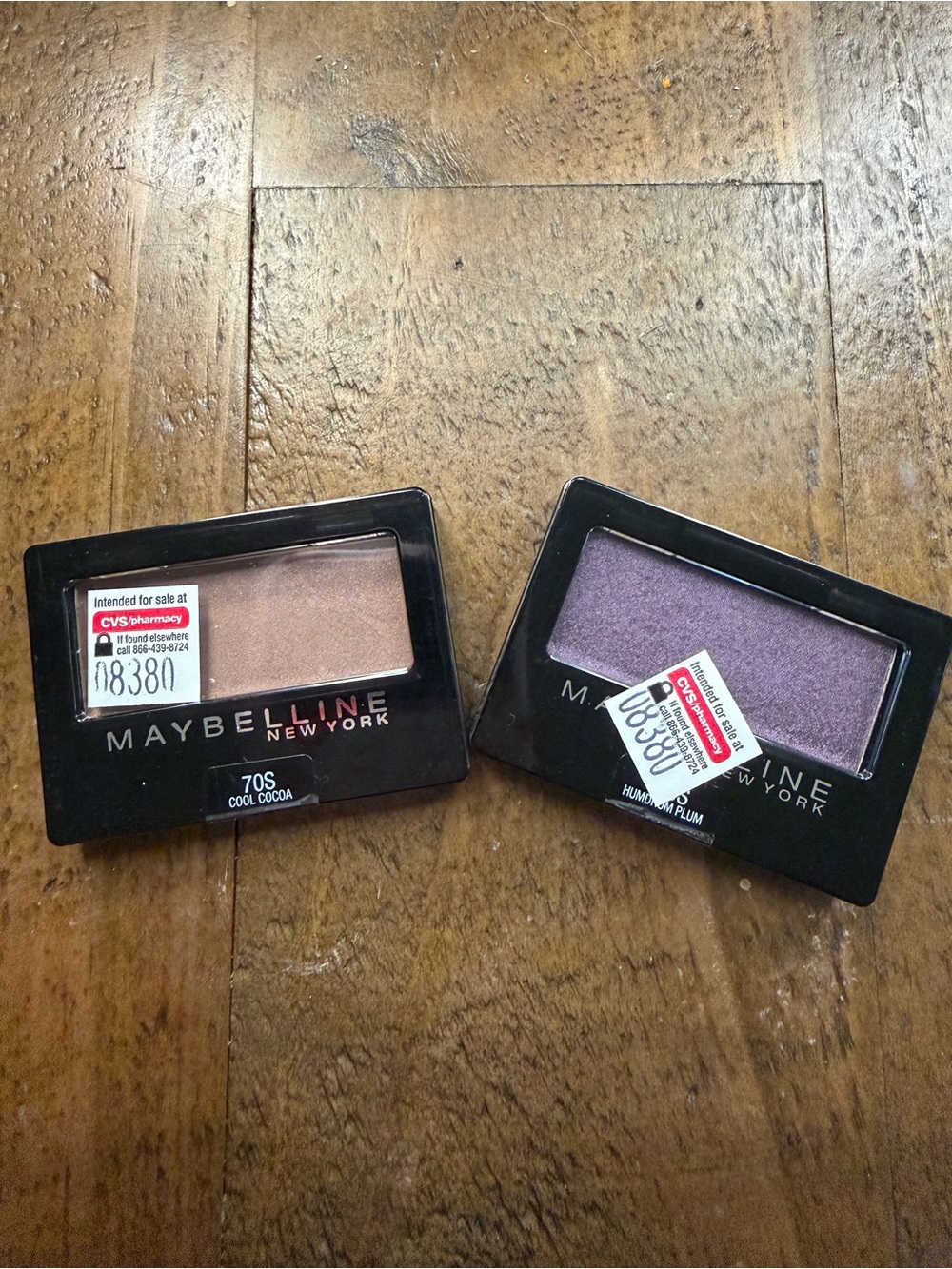 Maybelline eyeshadow duo humdrum plum 170 & cool cocoa 70 new